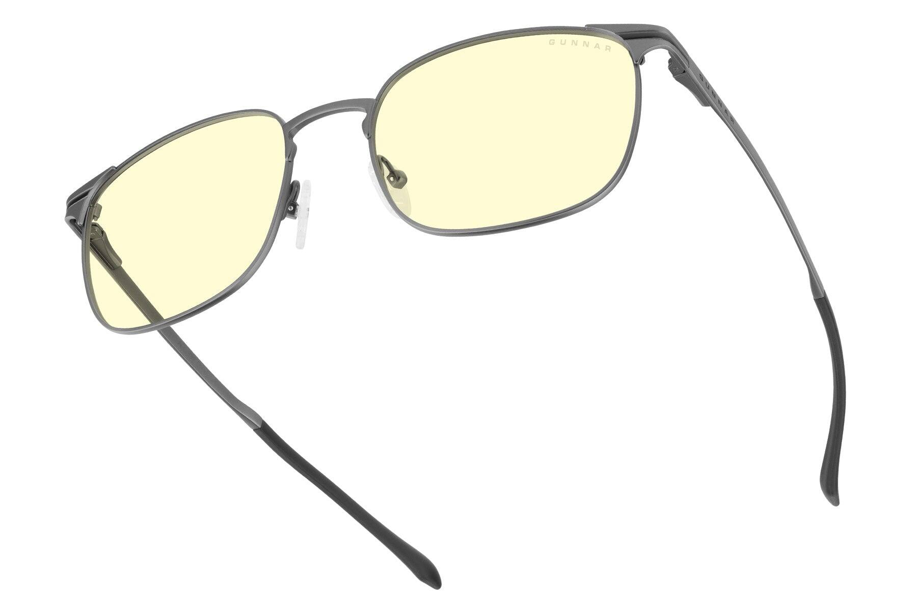 Alt View 1. GUNNAR - GUNNAR Computer Glasses  -  Monterey, Matte Gunmetal, Clear Lens - Blue Light Blocking, Relieve Dry Eye, Anti Glare - Gunmetal.