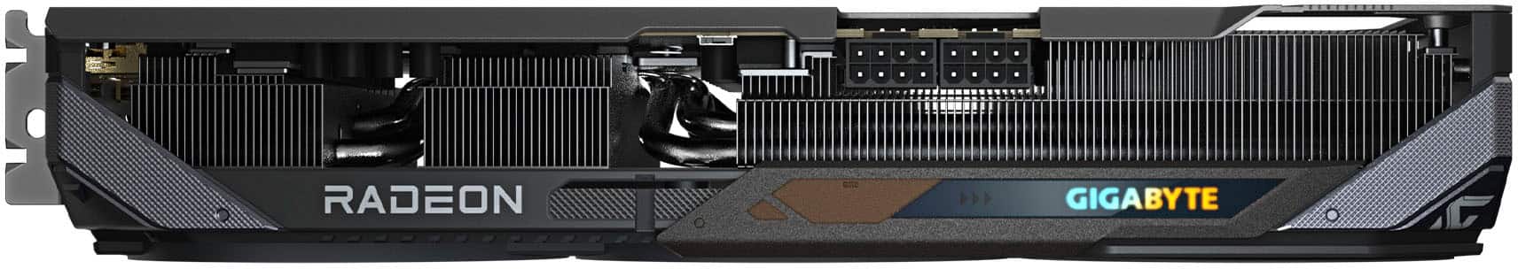 The text on the image reads "Radeon Gigabyte."