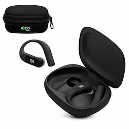 JBL - Endurance Peak 4 Sport Earbuds with Protective Case - Black