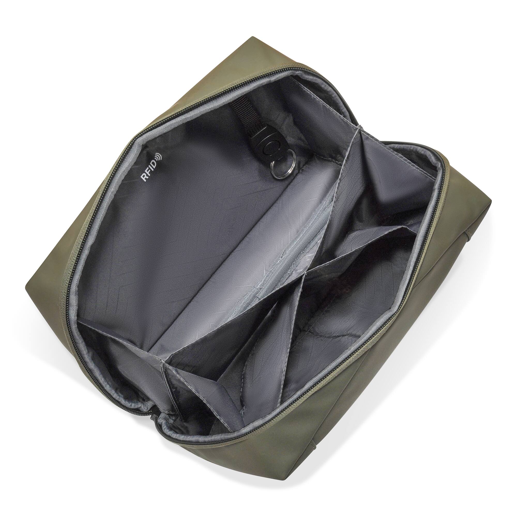 Back. Champs - Onyx Collection Toiletry Bag - Green.