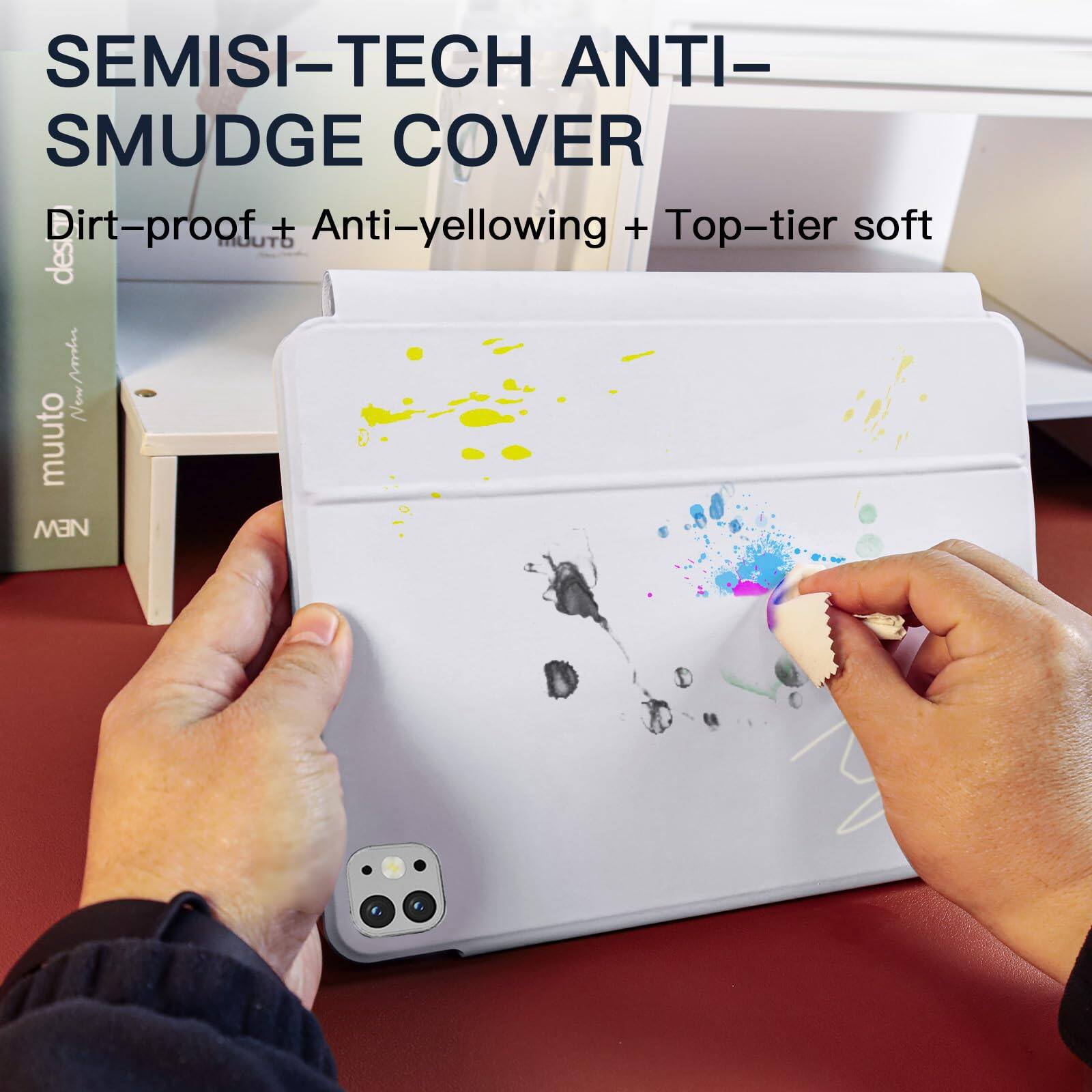 SEMI-TECH ANTI-SMUDGE COVER  
Dirt-proof + Anti-yellowing + Top-tier soft
