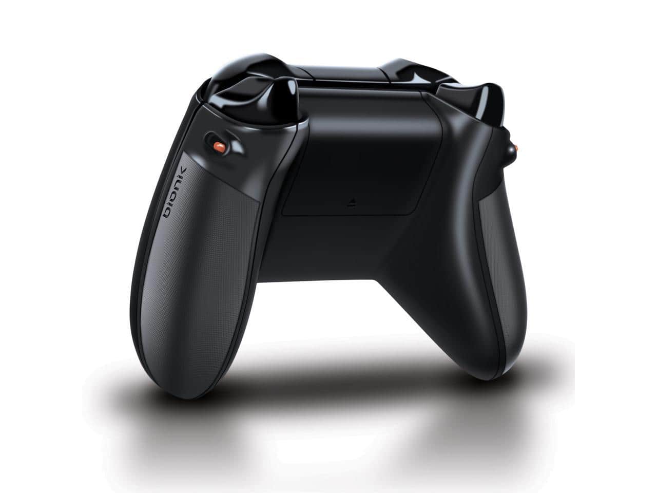 Front. dreamGEAR - Bionik Quickshot Rubber Grip with Dual Setting Trigger Lock for Xbox One Controller - Multicolor.