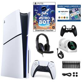 PS5 Slim Astro Bot Console with Accessories Kit & Voucher - PlayStation 5