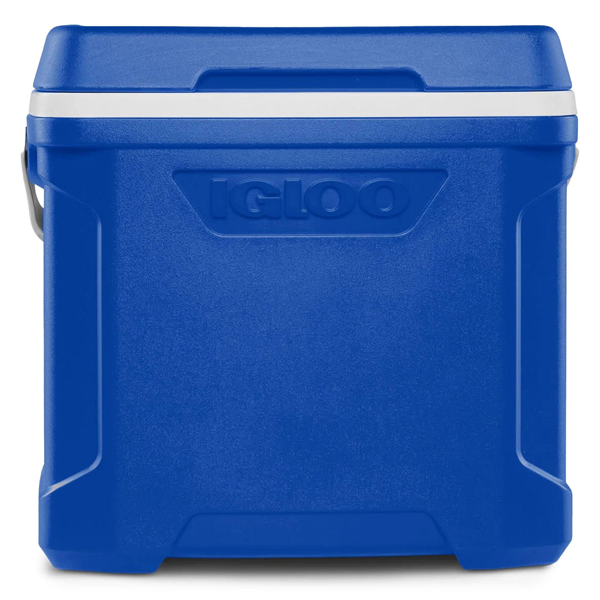 Front. Igloo - Igloo 30 qt. Profile II Hard Cooler - Blue - Blue.