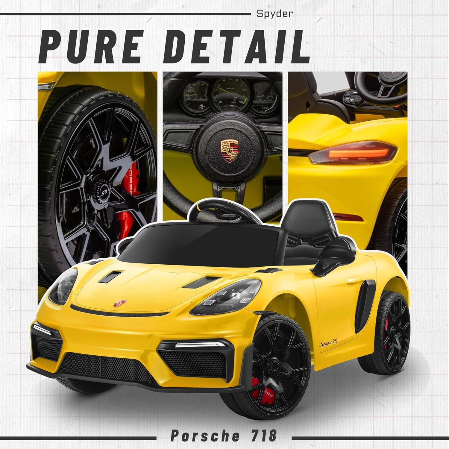 Spyder PURE DETAIL V - 3. a 1 - E OABC Sauer2s ICH Porsche 718
