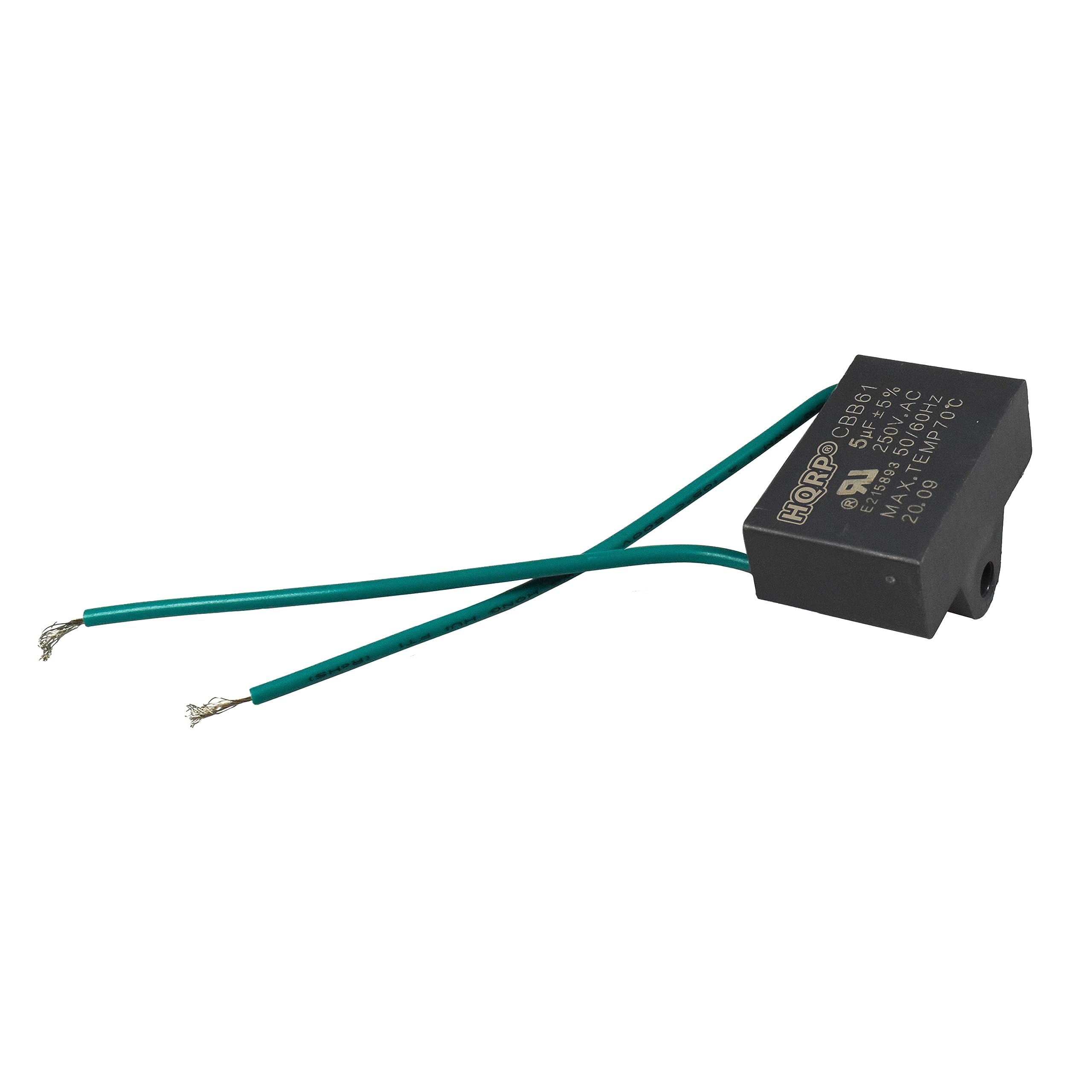 CBB61 HF5% 5uF 250V 50/60Hz  
HORPO LR E215893 E2 MAX.  
M X. 20. 09