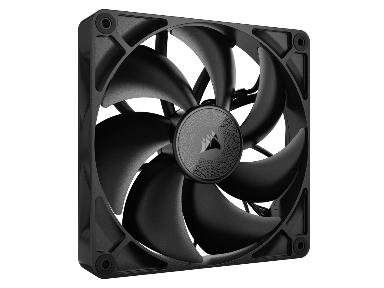 Alt View 4. CORSAIR - CORSAIR RX Series, iCUE LINK RX140, 140mm Fan, Single Pack - Black.