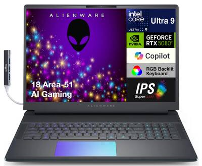 Alienware Upgraded 18 Area 51 AA18250 Laptop 18 WQXGA (Intel Ultra Alienware Upgraded 18 Area 51 AA18250 Laptop 18 WQXGA (Intel Ultra