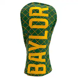 Team Golf - Baylor Bears Quilted Fairway Headcover - Multicolor