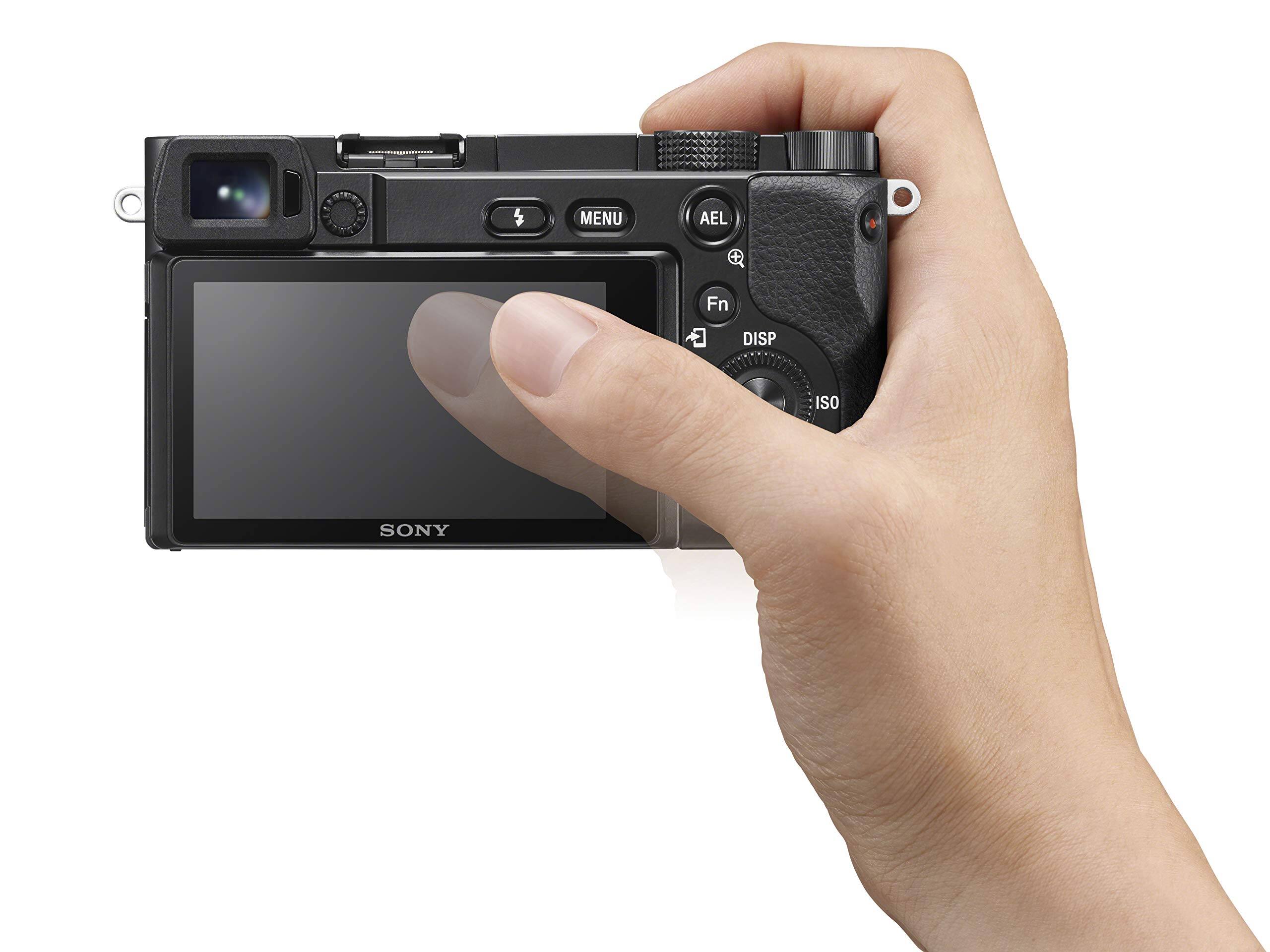 Sony Alpha a6100 24.2MP Mirrorless Camera Black (Body Only