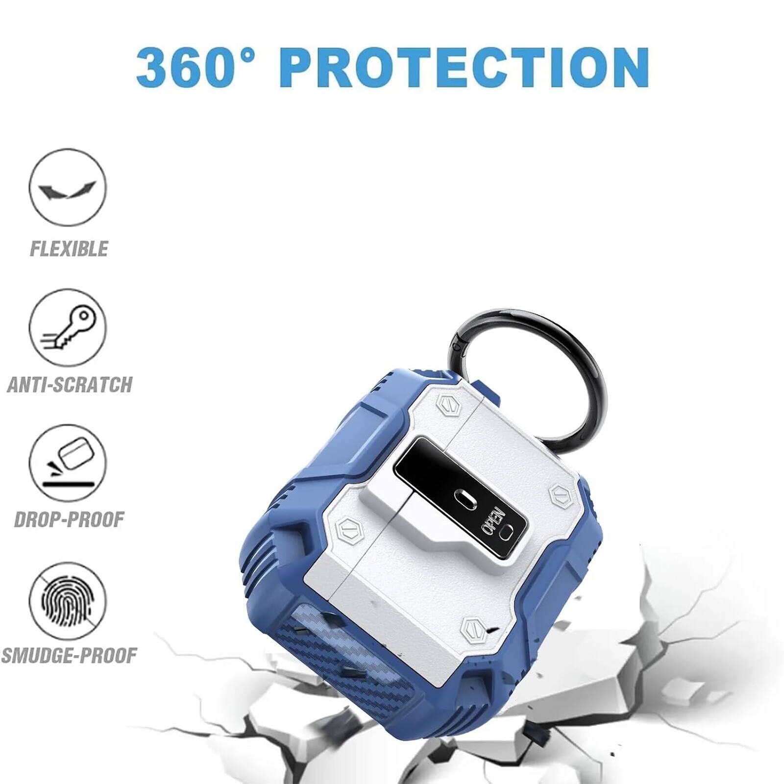 360° PROTECTION

- FLEXIBLE
- ANTI-SCRATCH
- DROP-PROOF
- SMUDGE-PROOF