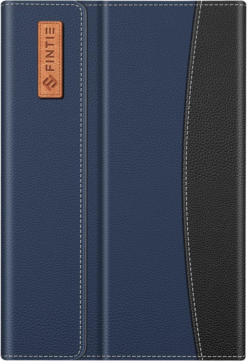 Alt View 5. Fintie - Portfolio Case for Samsung Galaxy Tab S8+ / S7+ / S7 FE 12.4 Inch, Multiple Angles Business Cover with Pocket - Navy.