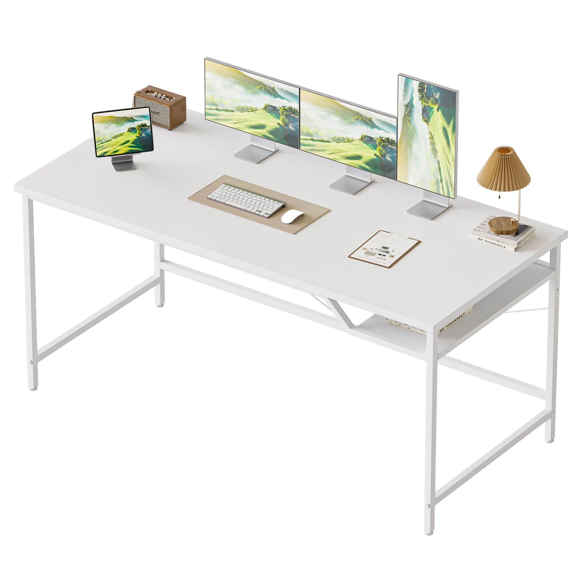 Shelf, White 55 inch