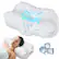Front. FAPO - Cervical Memory Foam Neck Pillow, Side Back Stomach Sleepers with Breathable Case - White.