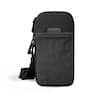 ALPAKA - Men’s Sling Bag & Belt Bag - Slim Crossbody Phone Sling with Card Sleeve and Phone Pocket - Black Axoflux 400D Washed Nylon