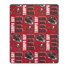 Pegasus - Tampa Bay Buccaneers 50" x 60" Homefield Stacked Logos Ultra Soft Blanket - Multicolor