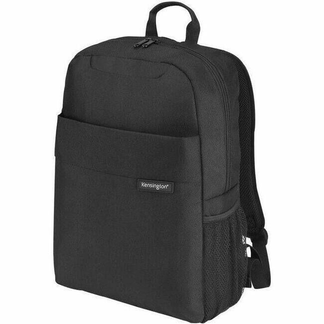 Front. Kensington - Kensington Simply Portable Lite Carrying Case (Backpack) for 16" Notebook, Accessories - Black - Mesh Fabric Body - 900D - Black.