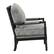 Left. OSP Home Furnishings - Eliza Spindle Chair - Graphite.