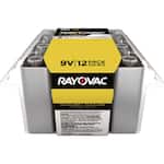 Rayovac - AL9V-12PPJ Ultra Pro Alkaline 9V Batteries (12/Pack)