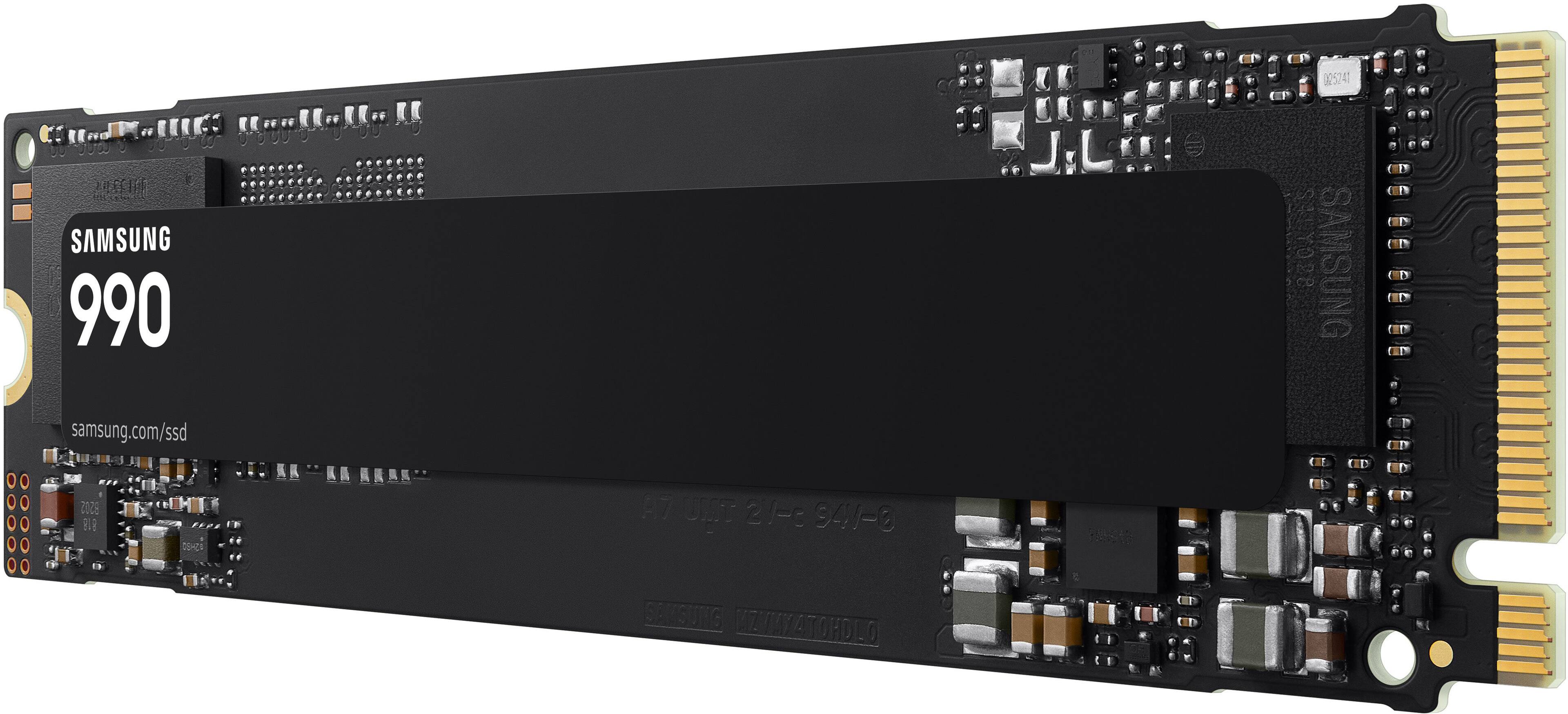 Humotng Ugplalay  
(B SAMSUNG 990  
samsung.com/ssd  
I B202 I 18 I DOH A7 UIT 21-8 947-0 1 02574T Y028  
SAMSUNG  
SAKSUNG MZMM4TOHDLO