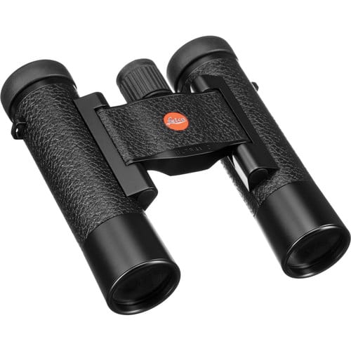 Leica - 10x25 Ultravid Blackline Binocular ( with Leather) - Black