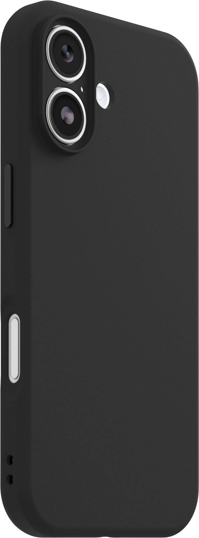 Angle. OtterBox - Figura Series Soft Shell for Apple iPhone 17 - Black.