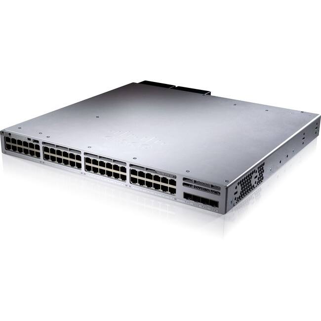 Front. Cisco Consumer Products - Cisco Catalyst 9300L-48P-4G-A Switch - 48 Ports - Manageable - Gigabit Ethernet - 1000Base-T, 1000Base-X - 3 Layer - Unknown.