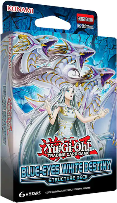 Konami Yu Gi Oh Trading Card Game: Blue Eyes White Destiny Structure Deck 86703 - Best Buy Konami Yu Gi Oh Trading Card Game: Blue Eyes White Destiny Structure Deck 86703 - Best Buy