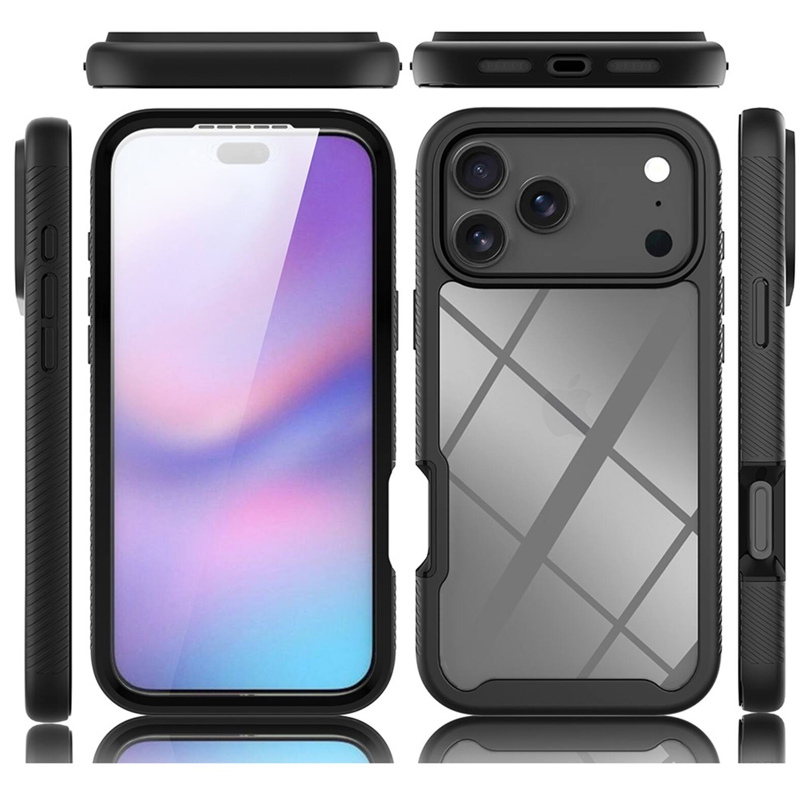UUCOVER Full Body Protection Case for iPhone 18 Pro Max,Shockproof TPU ...