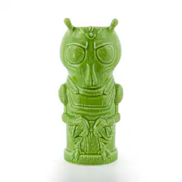ThinkGeek - Geeki Tikis Rick & Morty Krombopulos Michael Tiki Style Ceramic Mug | Holds 16 Ounces - Green