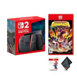 Switch 2 System, Nintendo Donkey Kong Bananza for Switch 2, Bundle - Nintendo Switch 2