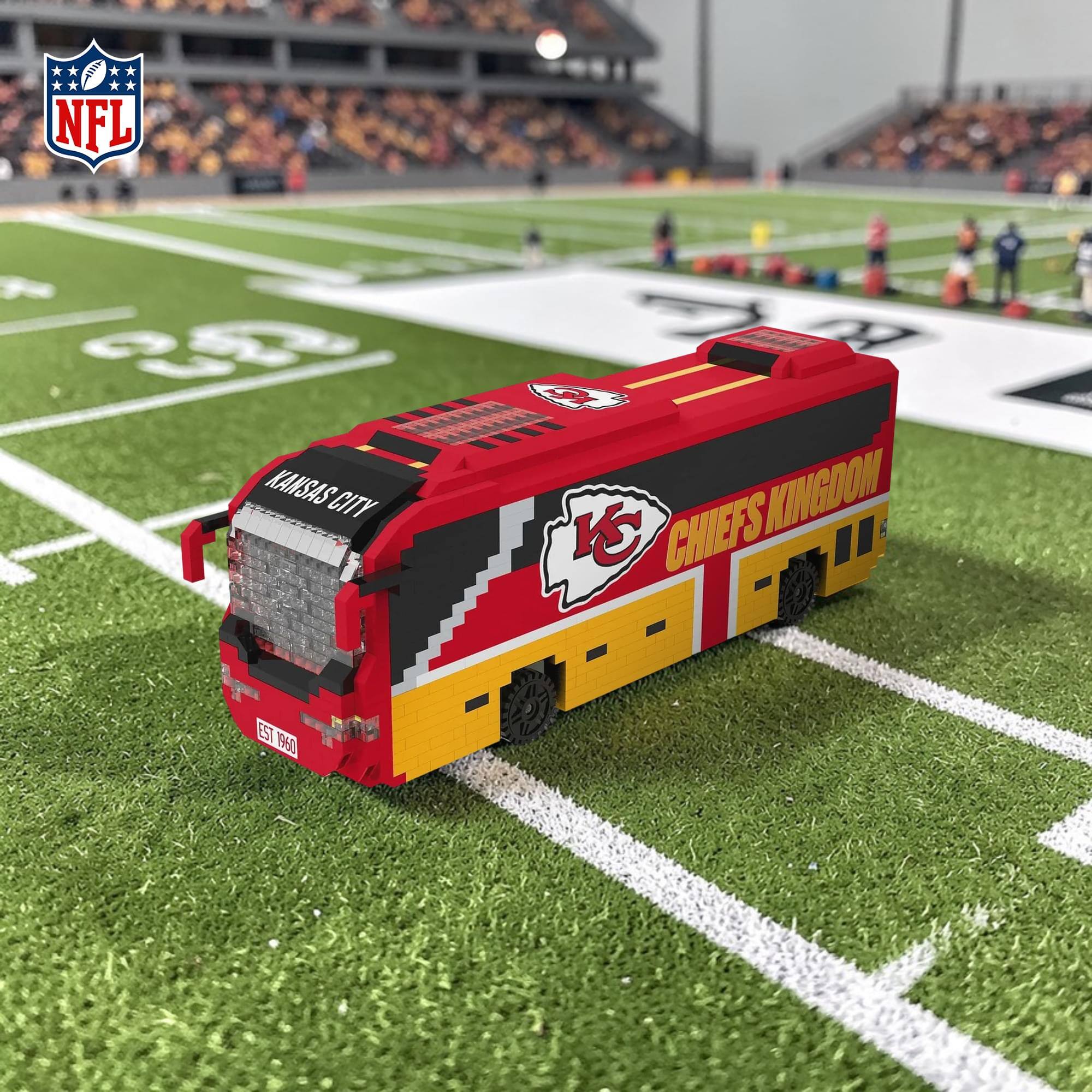 NFL 180 S Fd TITT KANSAS CITY KINGDOM K CHIEFS EST 1960