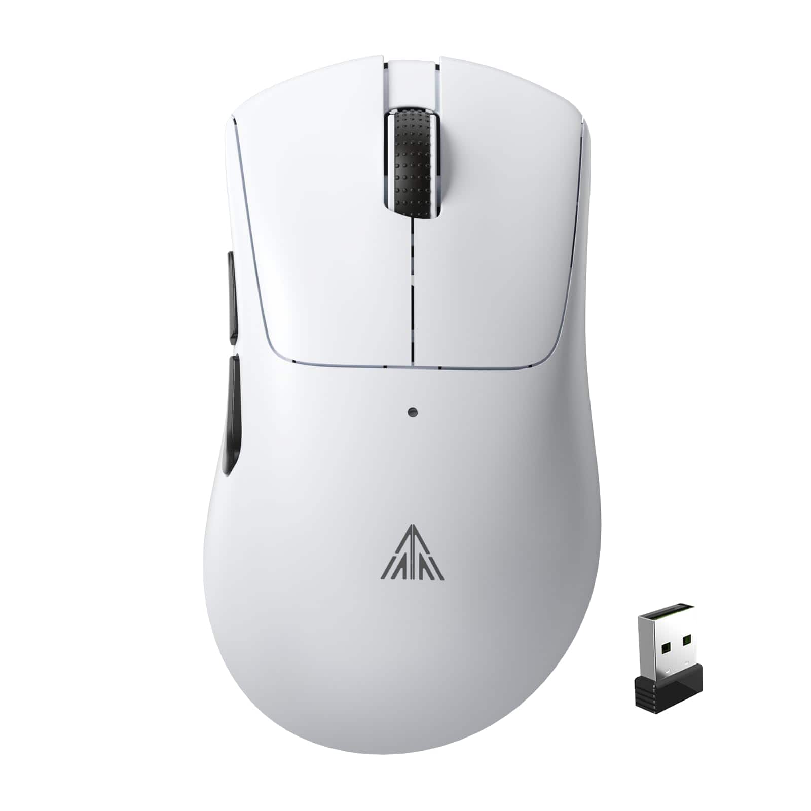 Comfort Essence - Sm802 Wireless Gaming Mouse Tri mode Wired/bt 5.0/2.4ghz With Side Button Rgb Macro For Laptop - Wireless - 2-white-SM805