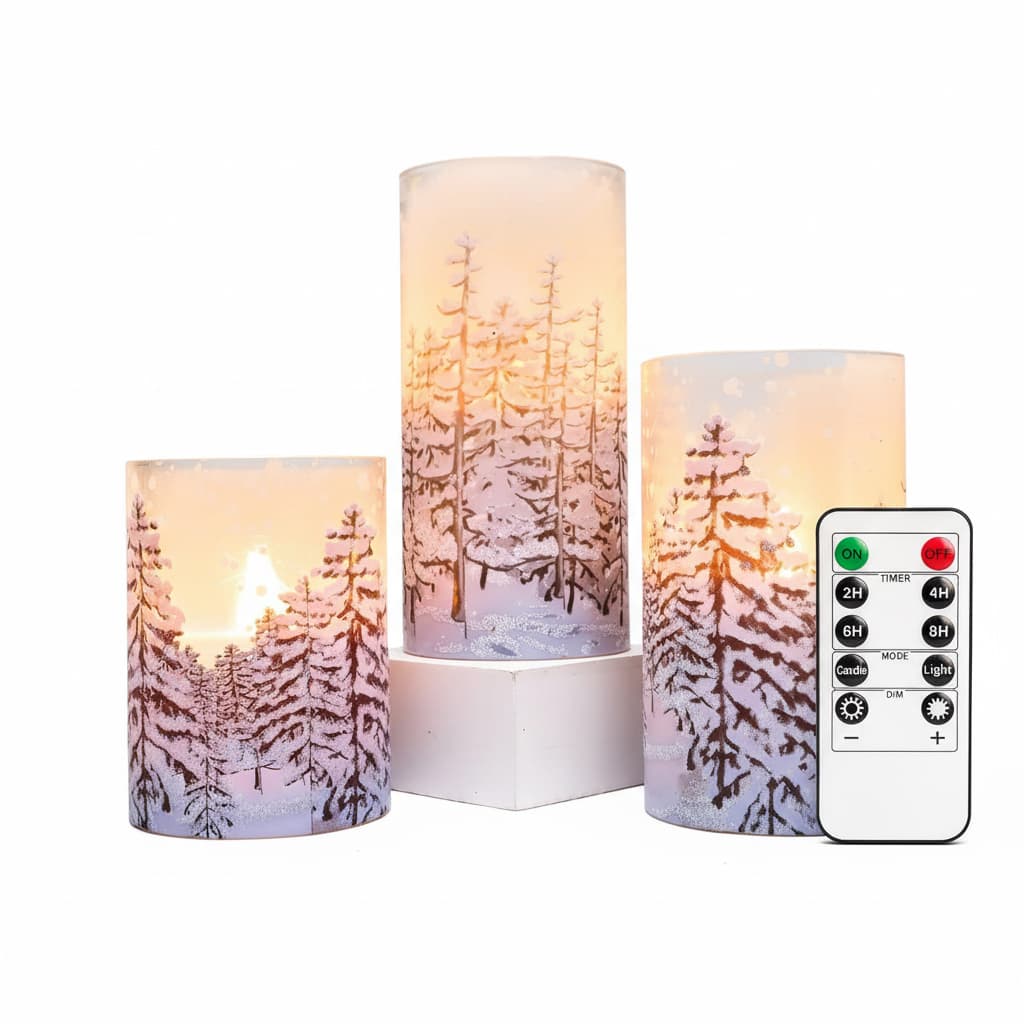 ON OFF 2H TIMER 4H 6H 8H MODE Candle Light DIM - +