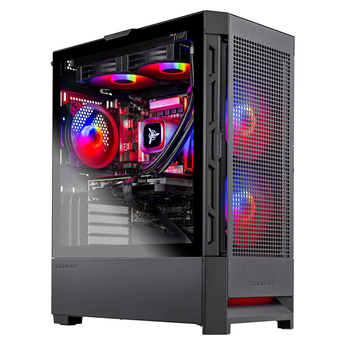 Skytech Gaming - Skytech BLAZE4MINI - AMD Ryzen 7 7800X3D, 9060XT 16GB, 32GB 6000 MHz DDR5 RAM, 850W GOLD A3 PSU - Black