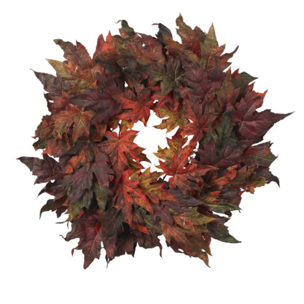 BreeBe - 30" Maple Leaf Wreath - NA