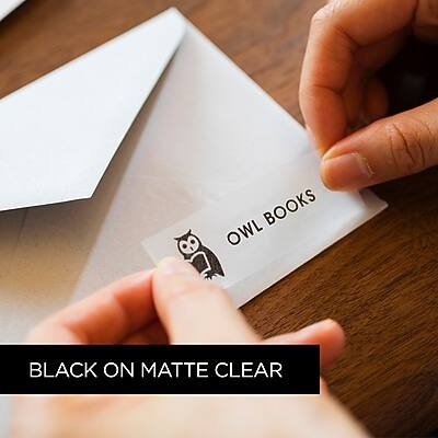 BLACK ON MATTE CLEAR

OWL BOOKS
