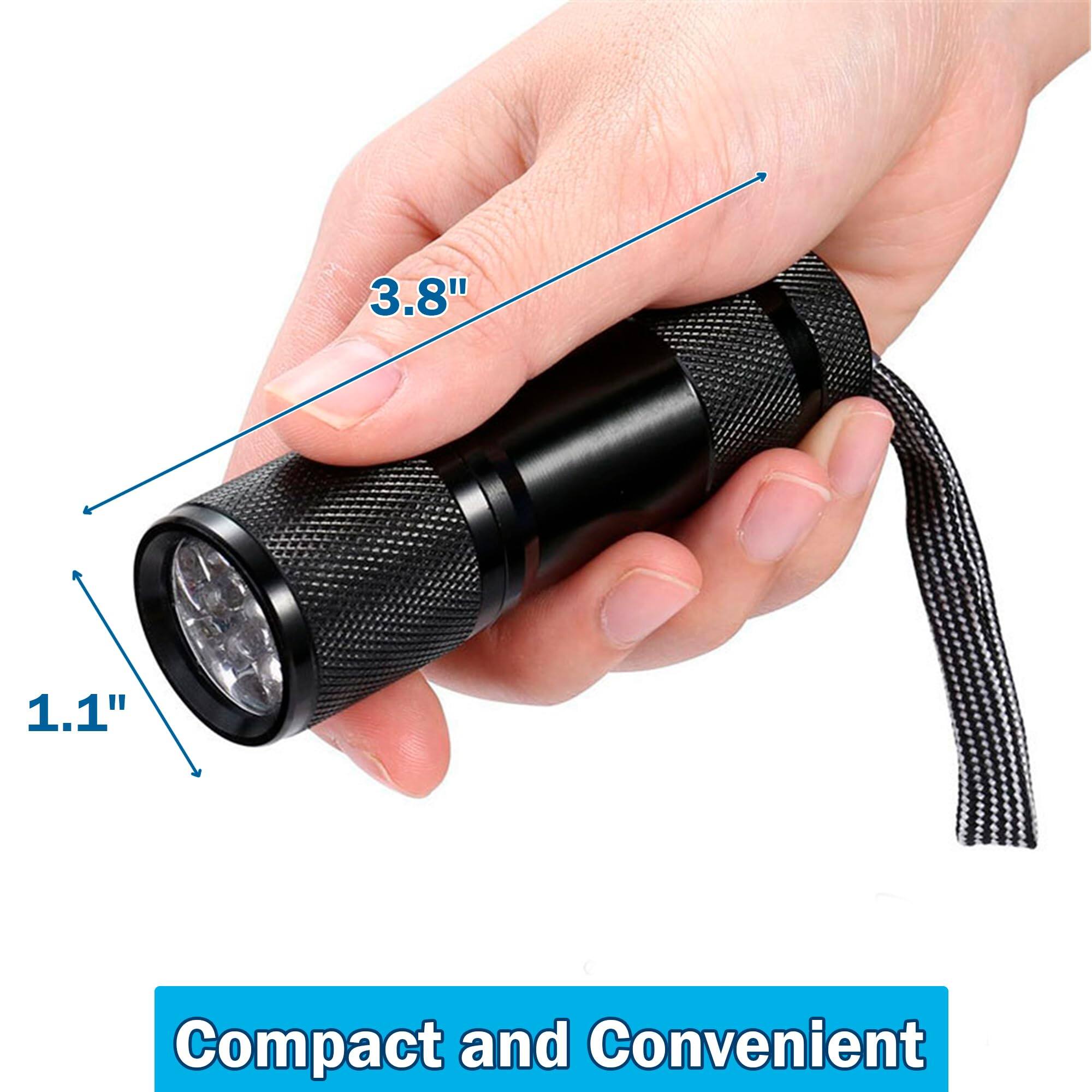 3.8" 1.1" Compact and Convenient