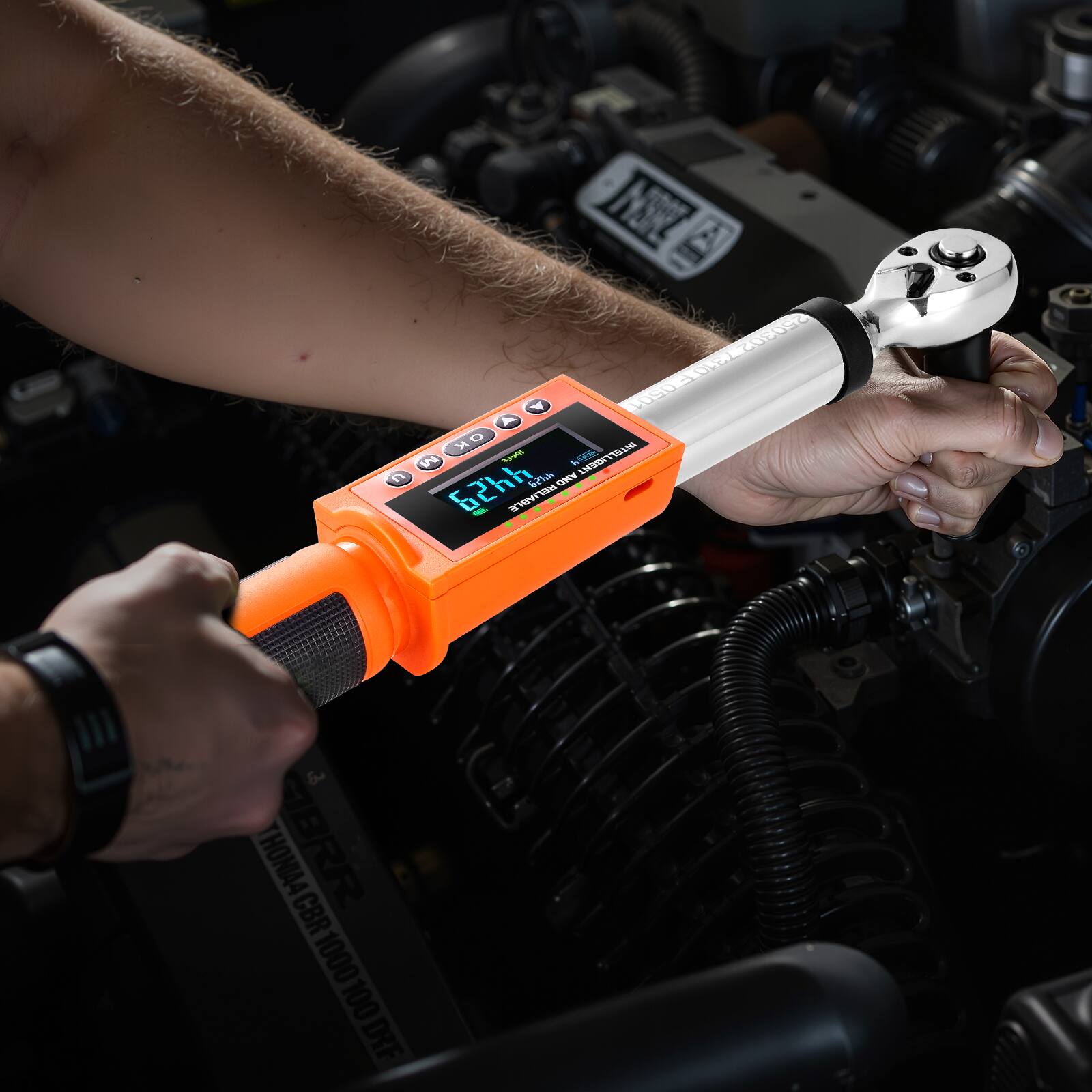 AT2020＋MOTU M2＋M50x S3 VEVOR Digital Torque Wrench, 3/8 Inch Drive, 0 99.57 lbf ft / 0