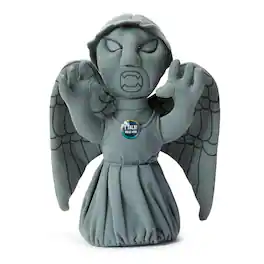 Seven20 - Doctor Who 9" Weeping Angel Plush With Sound - Talking Soft Toy - Gray
