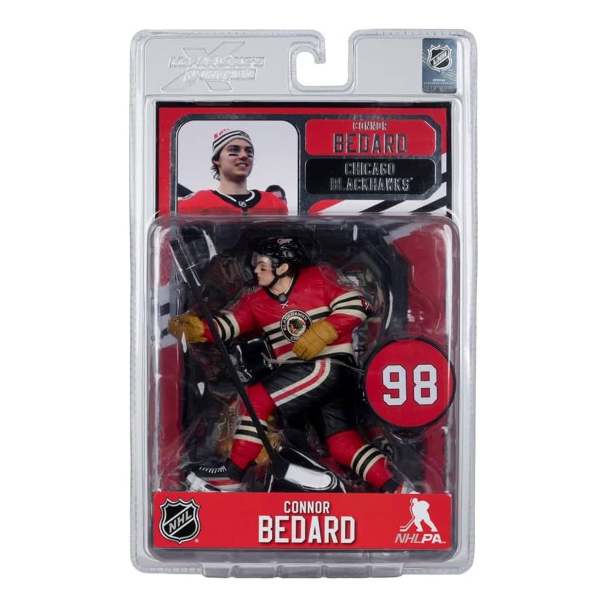 Connor Bedard, Chicago Blackhawks, 98, NHL, NHLPA