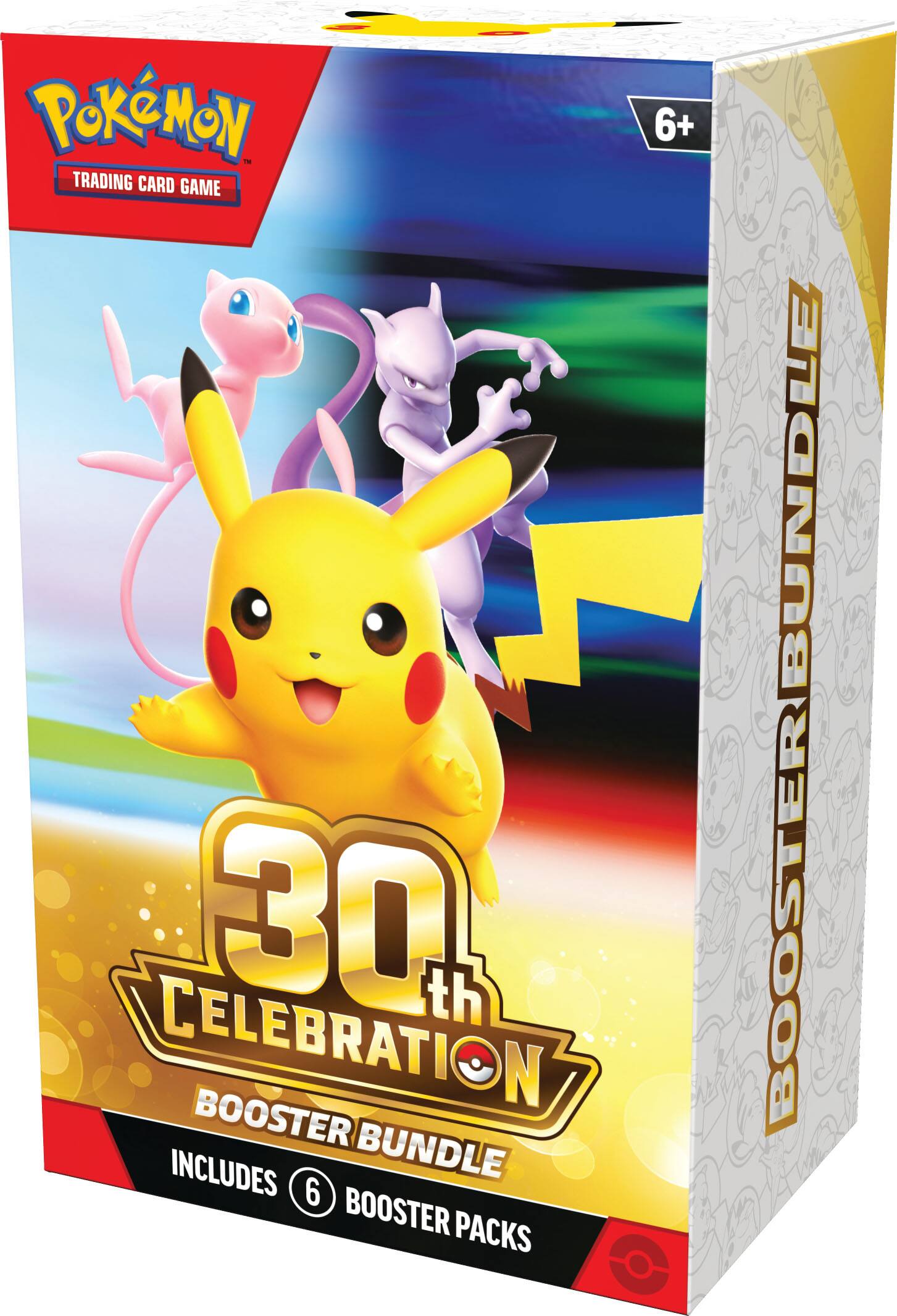 Pokémon Trading Card Game 30th Celebration Booster Bundle 6+ Includes 6 Booster Packs