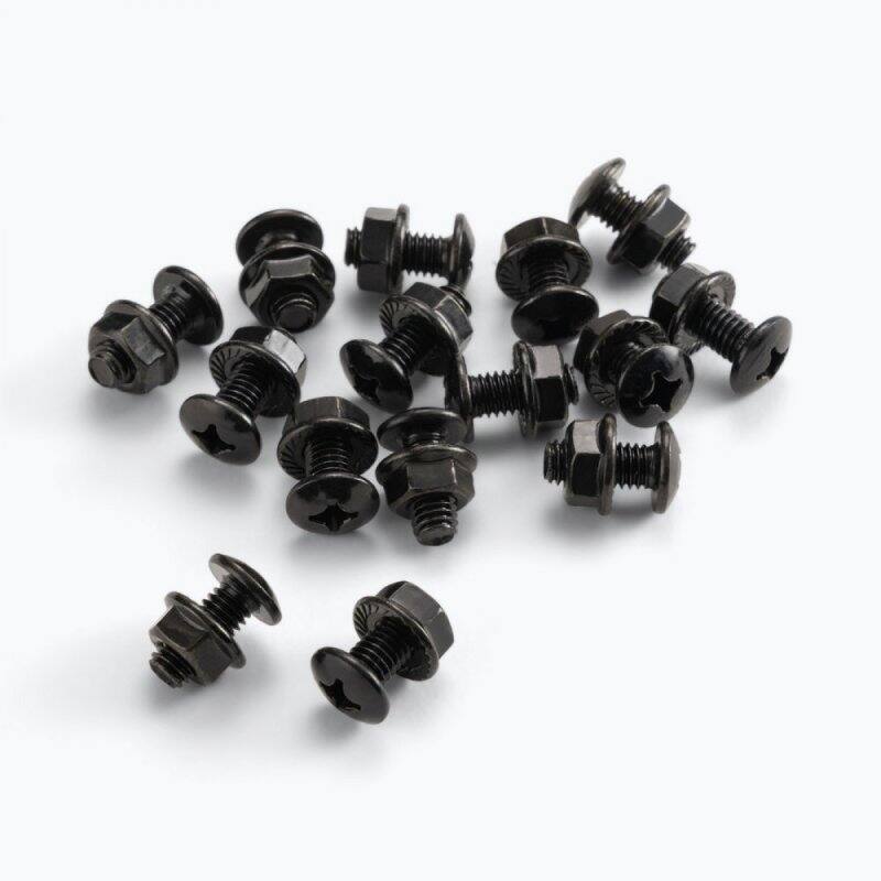 Alt View 1. On Stage Stands - On-Stage RKD1000C Casters for RKD Series Knock Down Racks - Black.