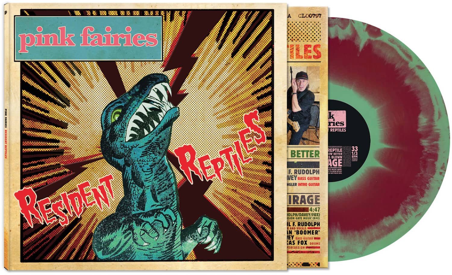 The Pink Fairies - Resident Reptiles   - VINYL LP price history on PriceWatchPro