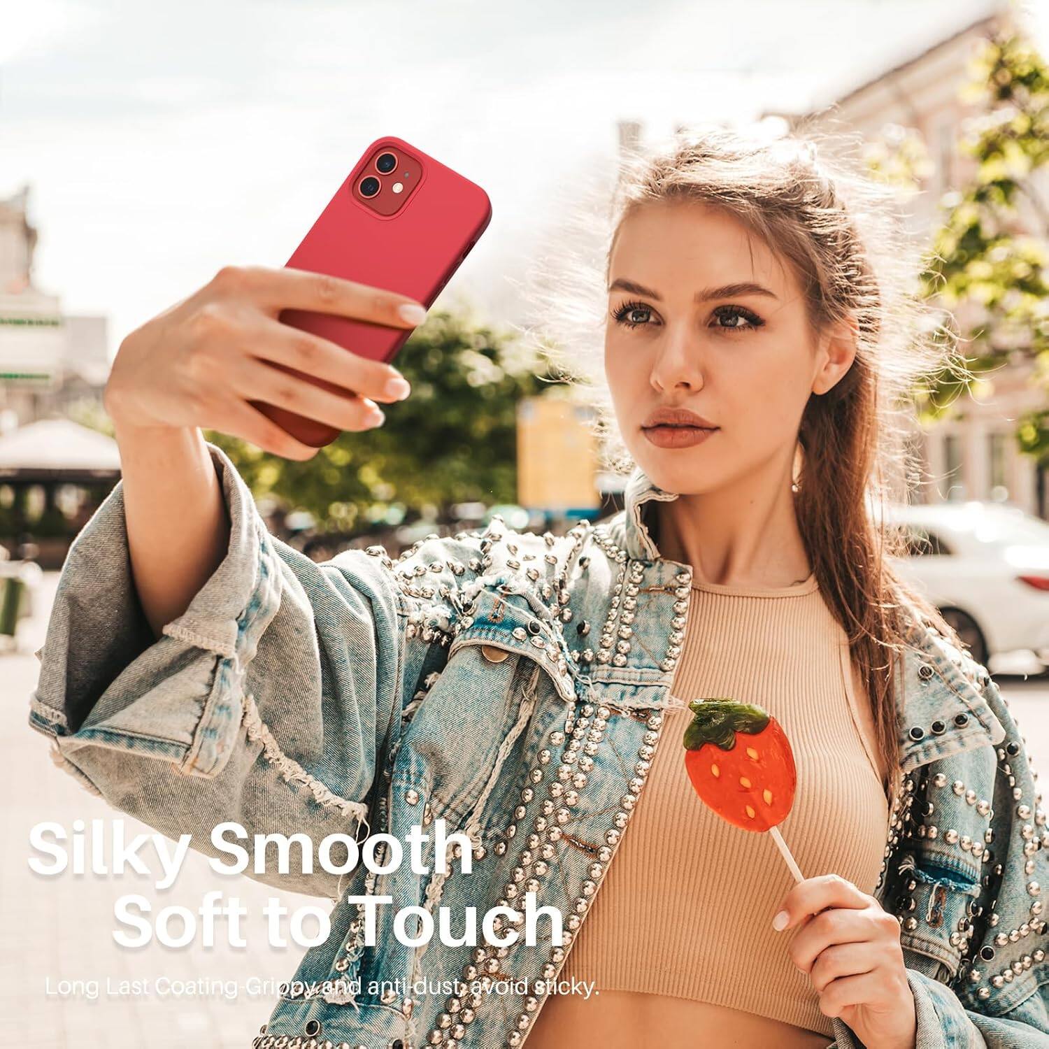 Silky Smooth Soft to Touch Long Last Coating Grippy and anti dust evoid sticky.