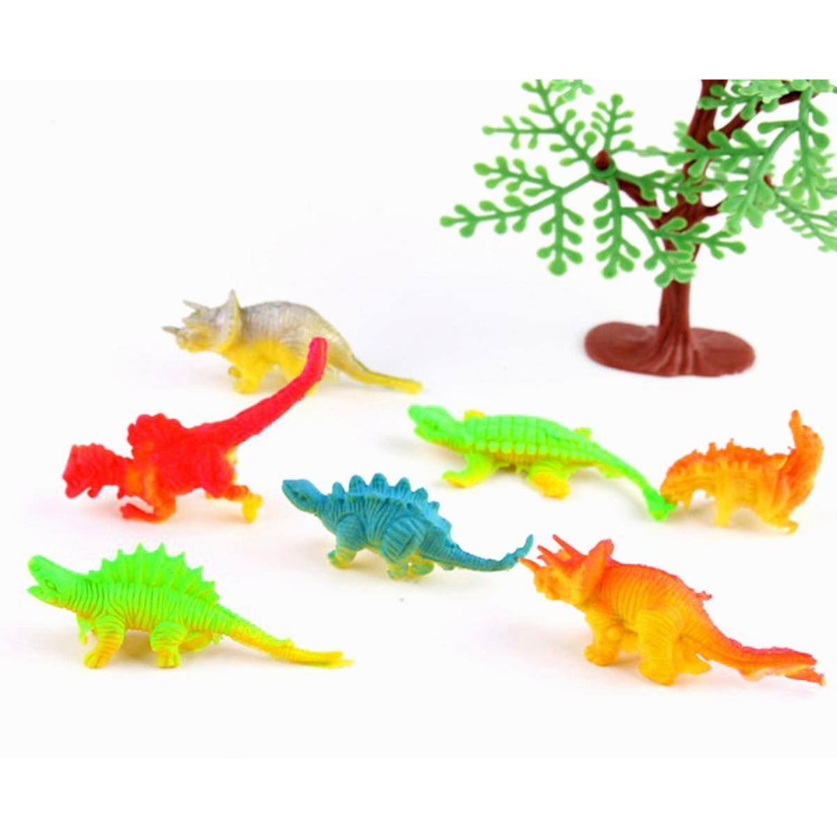 Angle. JuzToys - 12Pcs Hatching Dinosaur Eggs, Novelty Magic Growing Pet Dinosaur Egg in Water, Easter Dino Egg Toys Gifts for Kids - Multi.
