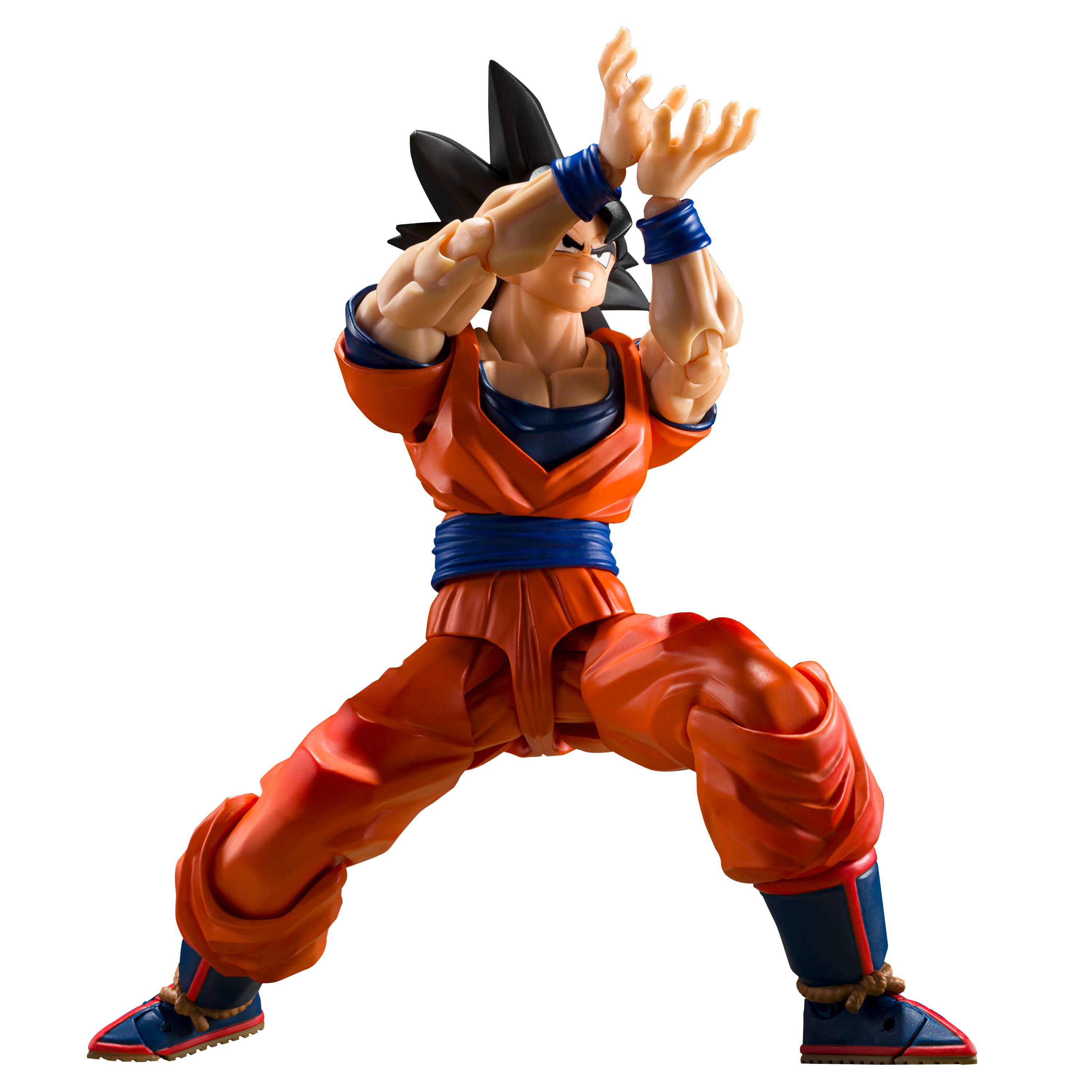 Alt View 2. Bandai - 5.5" Son Goku (The Kind-Hearted Saiyan) - Dragon Ball Z - Tamashii Nations S.H.Figuarts.