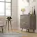 Left. Simpli Home - Lowry Medium Storage Cabinet - Distressed Grey.