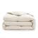 Alt View 1. Puredown - Puredown Luxurious 300TC 100% Organic Cotton Down Feather Fiber Comforter, Off-white, Full/Queen - Off-white.