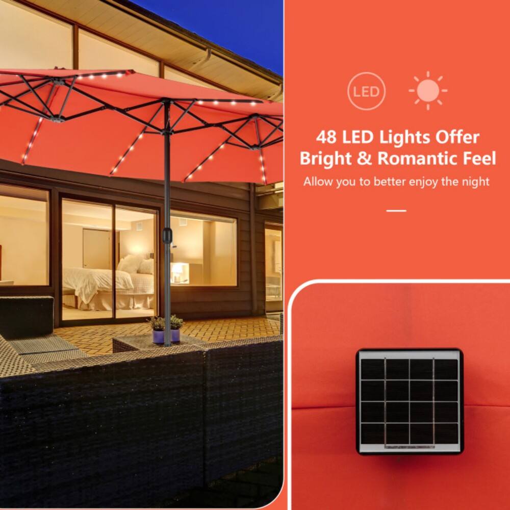 LED 48 LED Lights Offer Bright & Romantic Feel  
Allow you to better enjoy the night